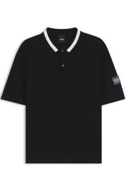 Equestrian Pullover aus Baumwolle mit Polokragen
