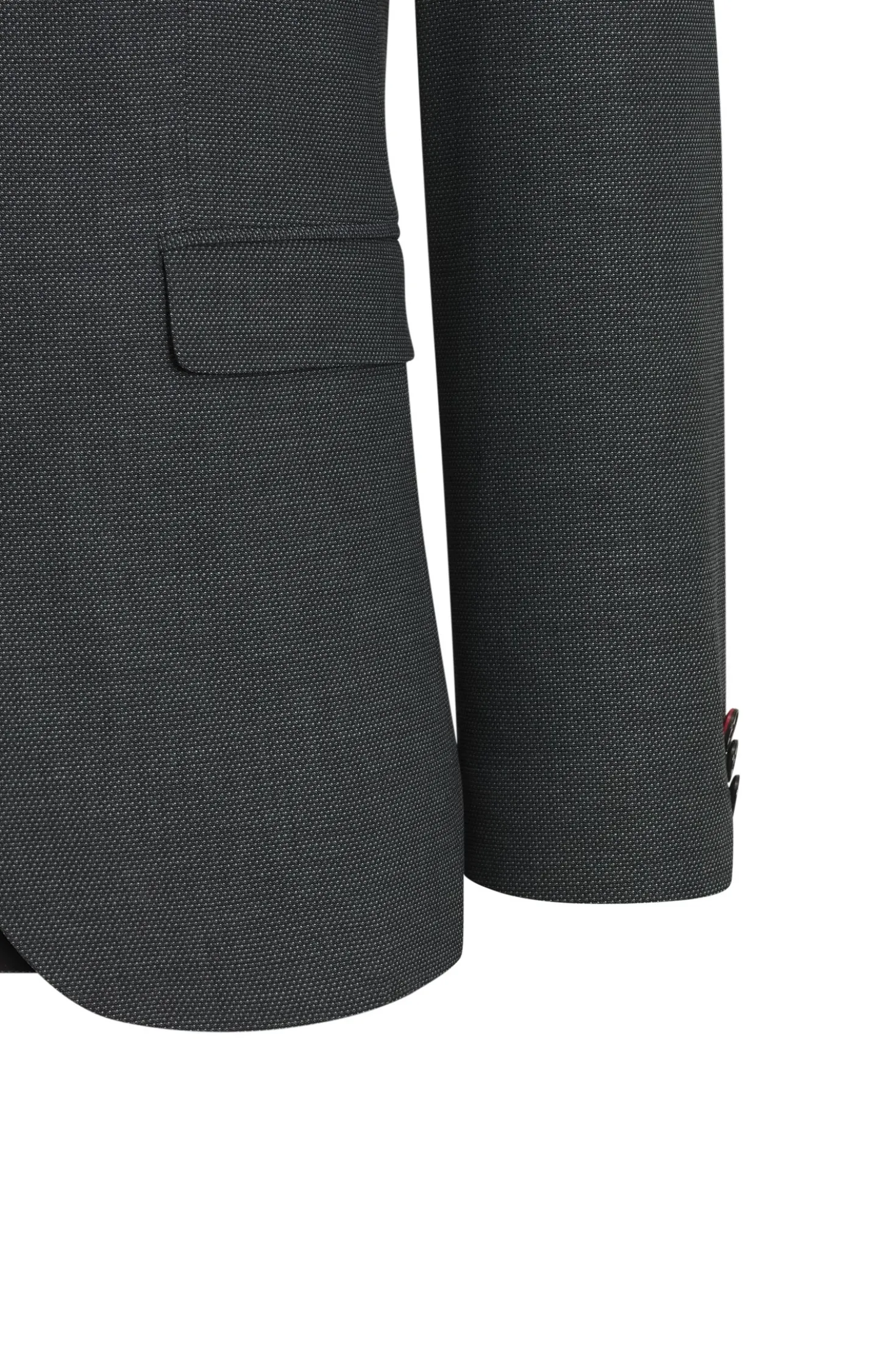 Extra Slim-Fit Anzug aus elastischem Woll-Mix