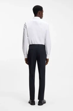 Extra Slim-Fit Hose aus Woll-Mix