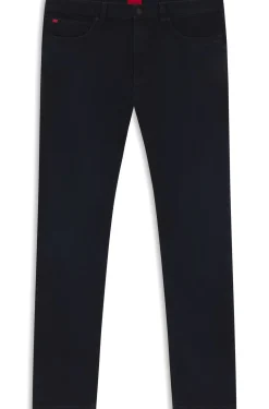 Extra Slim-Fit Jeans aus schwarzblauem Denim
