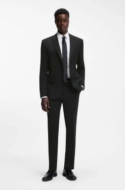 Extra Slim-Fit Sakko aus Woll-Mix
