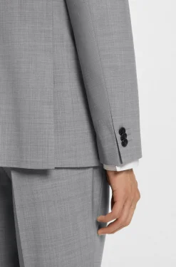 Extra Slim-Fit Sakko aus Woll-Mix