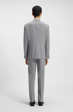 Extra Slim-Fit Sakko aus Woll-Mix