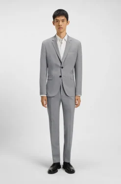 Extra Slim-Fit Sakko aus Woll-Mix