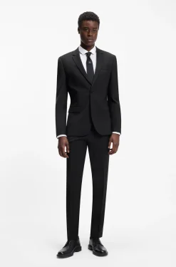 Extra Slim-Fit Zweiteiler aus Woll-Mix