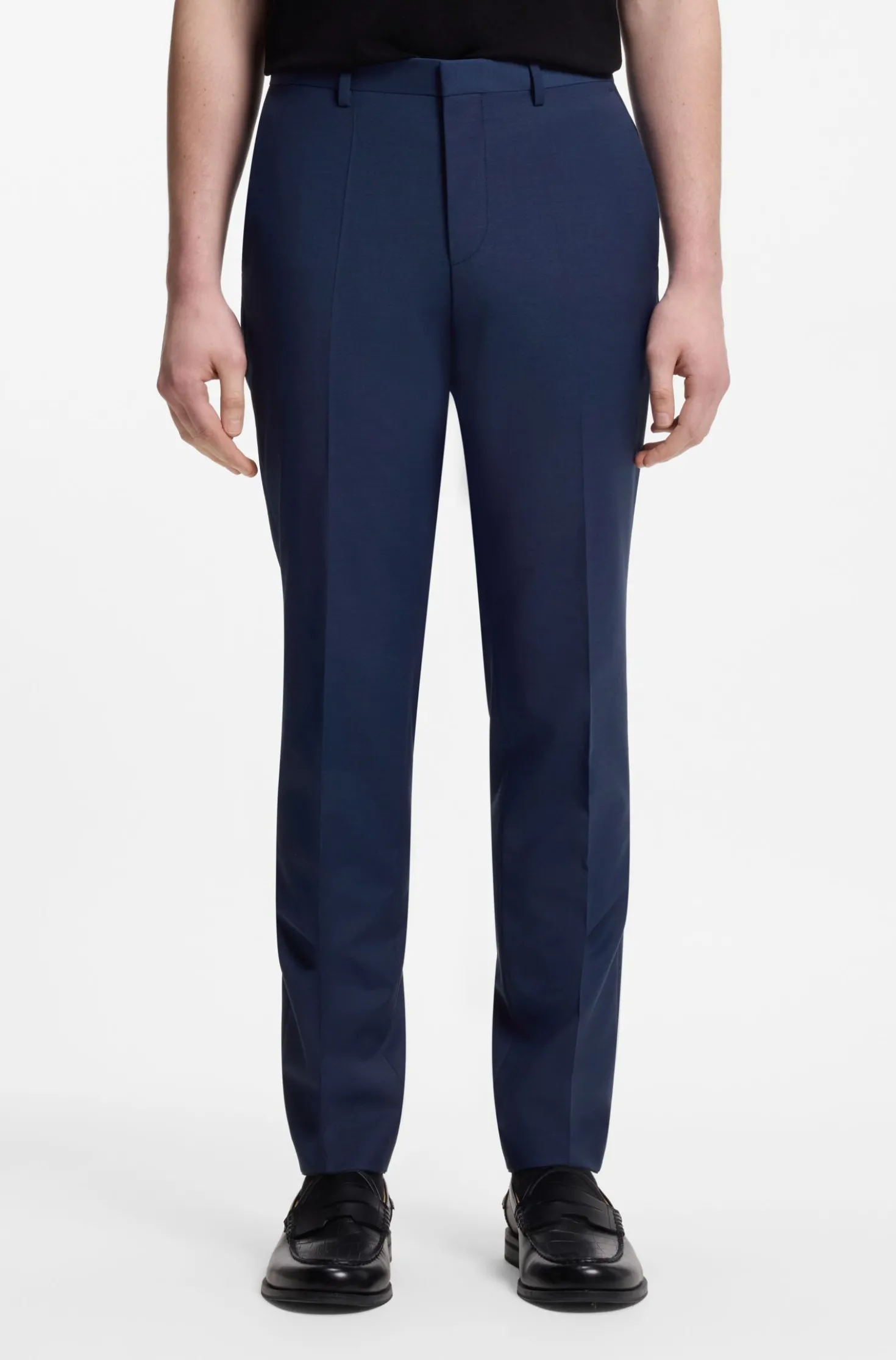 Extra Slim-Fit Zweiteiler aus Woll-Mix