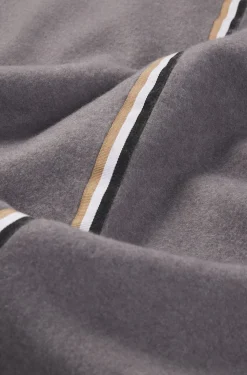 Fleece-Überwurf mit Signature-Streifen-Band