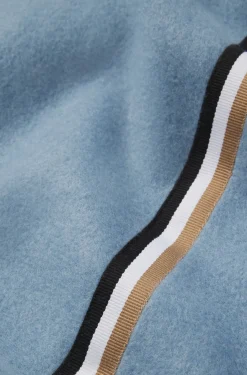 Fleece-Überwurf mit Signature-Streifen-Band