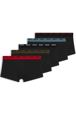 Fünferpack Boxershorts aus Stretch-Baumwolle