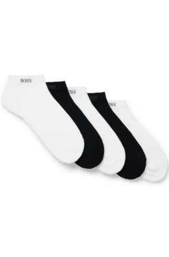 Fünferpack knöchellange Socken