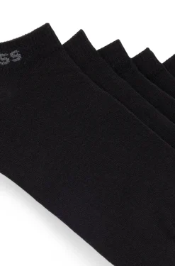 Fünferpack knöchellange Socken mit Logo-Details