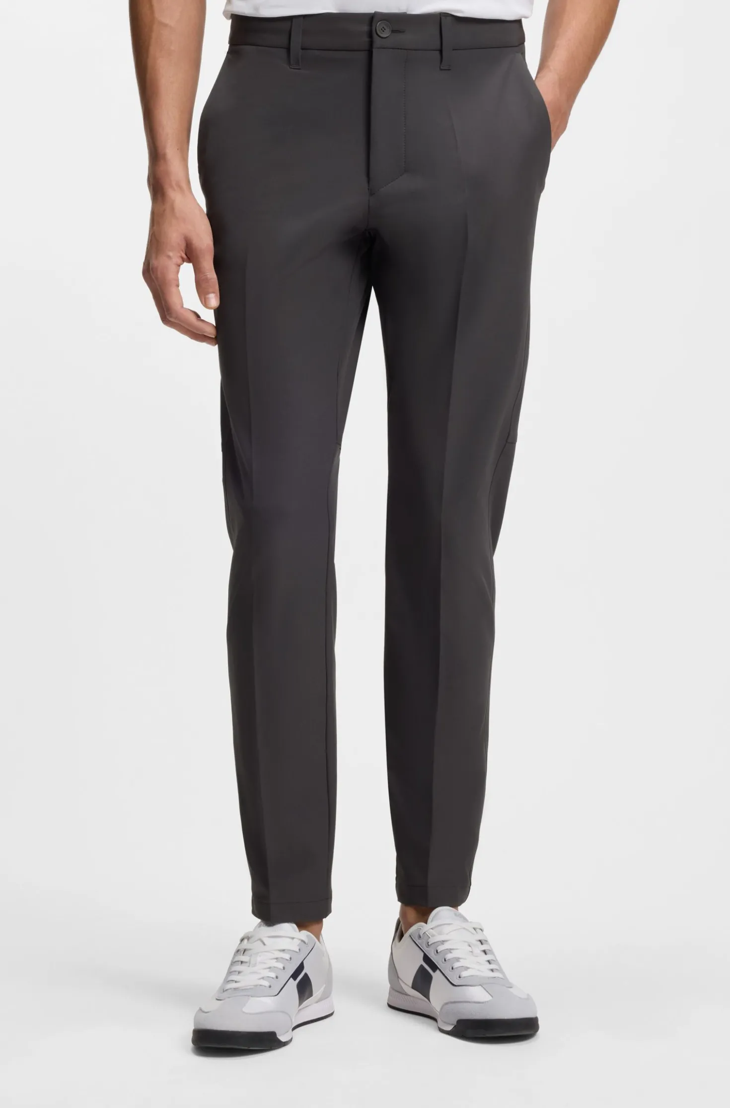 Funktionelle Slim-Fit Hose mit Vier-Wege-Stretch
