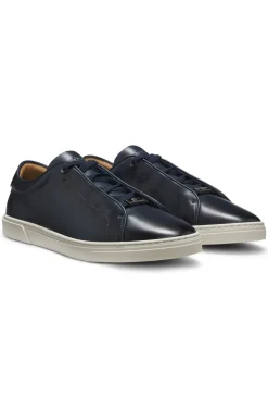 Gary Sneakers aus gebürstetem Leder