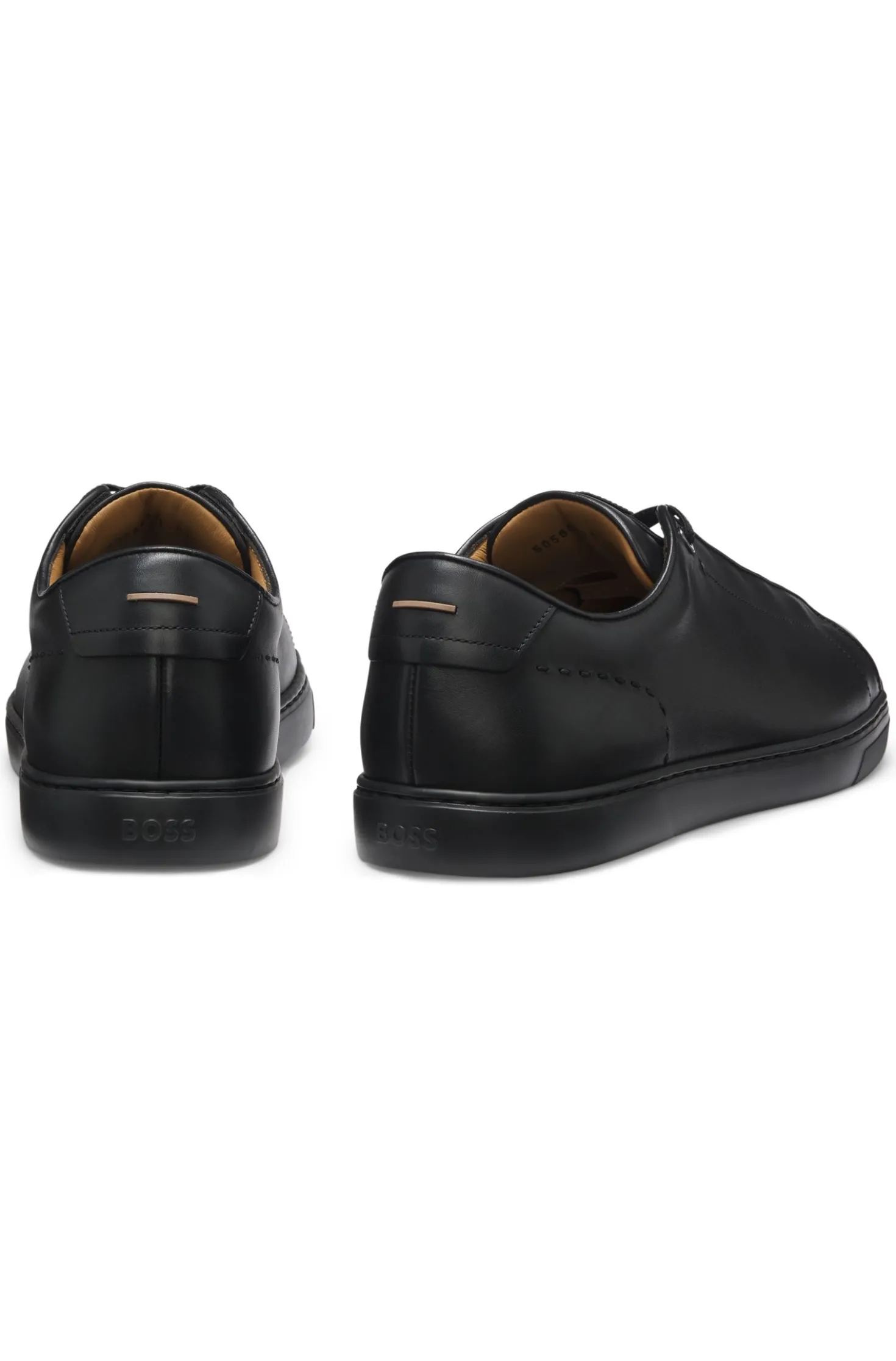 Gary Sneakers aus gebürstetem Leder