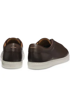 Gary Sneakers aus gebürstetem Leder
