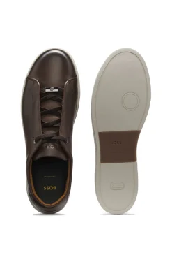 Gary Sneakers aus gebürstetem Leder