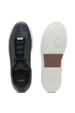 Gary Sneakers aus genarbtem Leder