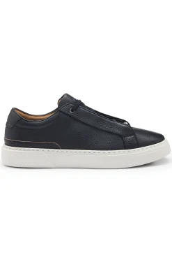 Gary Sneakers aus genarbtem Leder