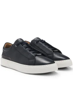 Gary Sneakers aus genarbtem Leder