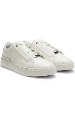 Gary Sneakers aus genarbtem Leder