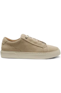 Gary Sneakers aus Veloursleder mit elastischem Schnürsystem