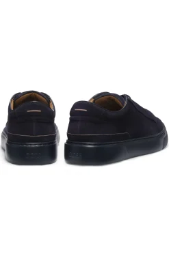 Gary Sneakers aus Veloursleder mit elastischem Schnürsystem