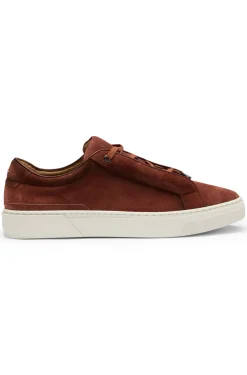 Gary Sneakers aus Veloursleder mit elastischem Schnürsystem