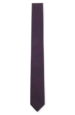 Gemusterte Krawatte aus Seiden-Jacquard