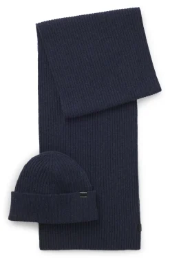 Geschenk-Set aus Mütze und Schal