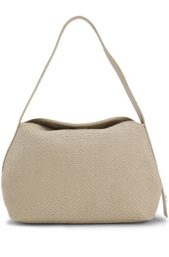 Gewebte Umhängetasche mit Double-B-Monogramm
