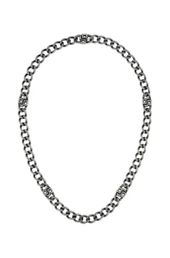 Gliederhalskette mit Double-B-Monogrammen