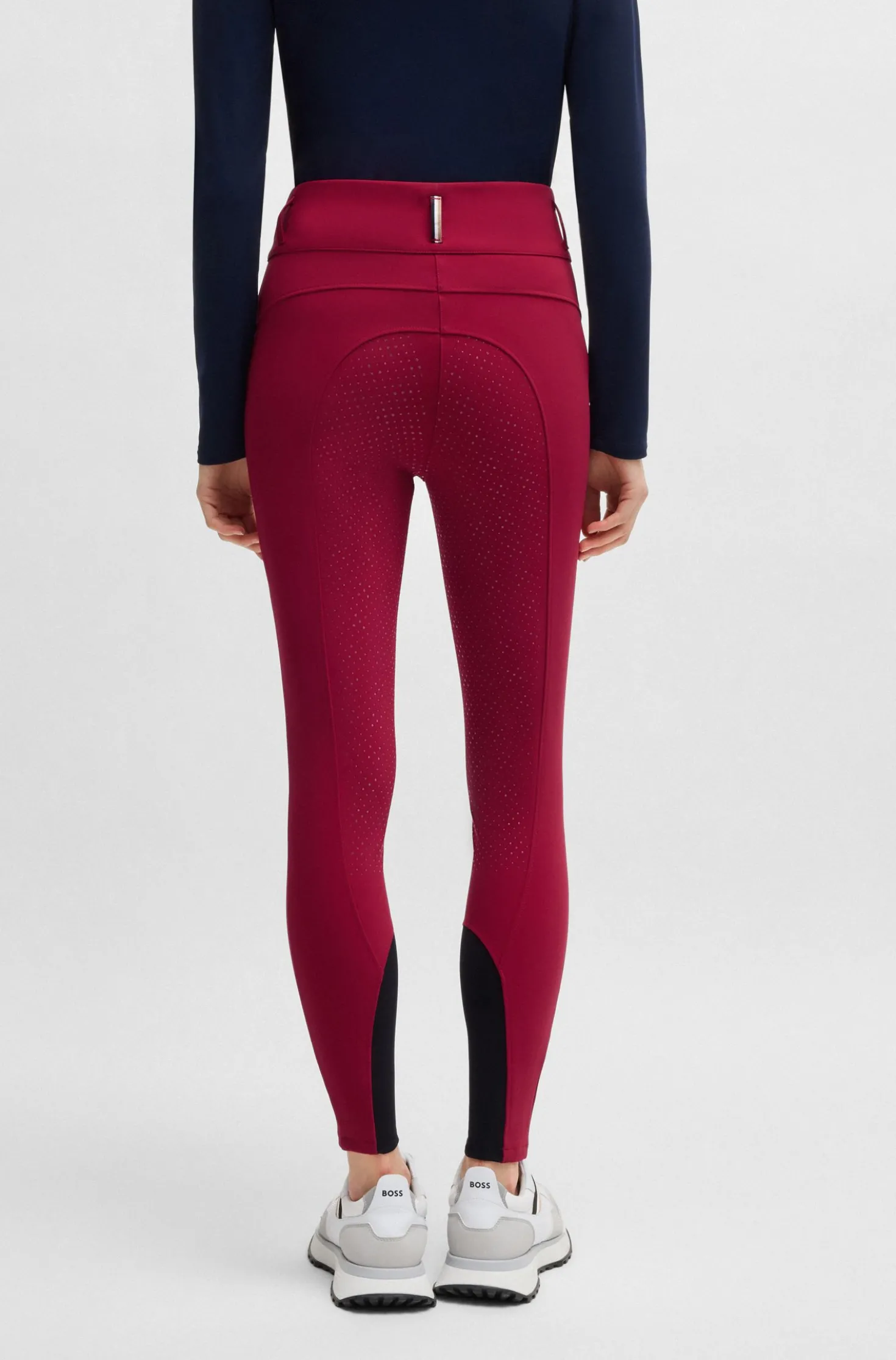 Griffige Slim-Fit Reithose