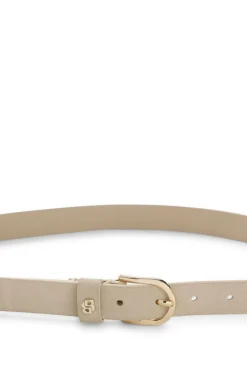 Gürtel aus Veloursleder mit goldfarbenem Double-B-Monogramm