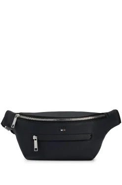 Gürteltasche aus Kunstleder mit Logo-Prägung