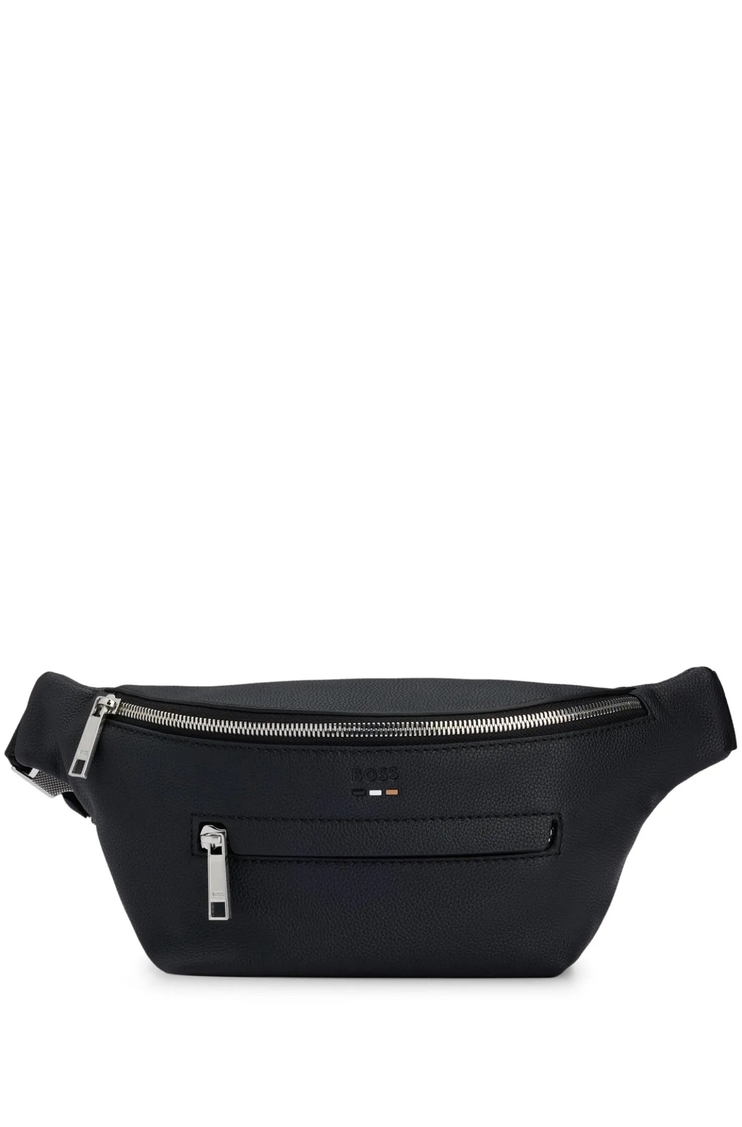 Gürteltasche aus Kunstleder mit Logo-Prägung