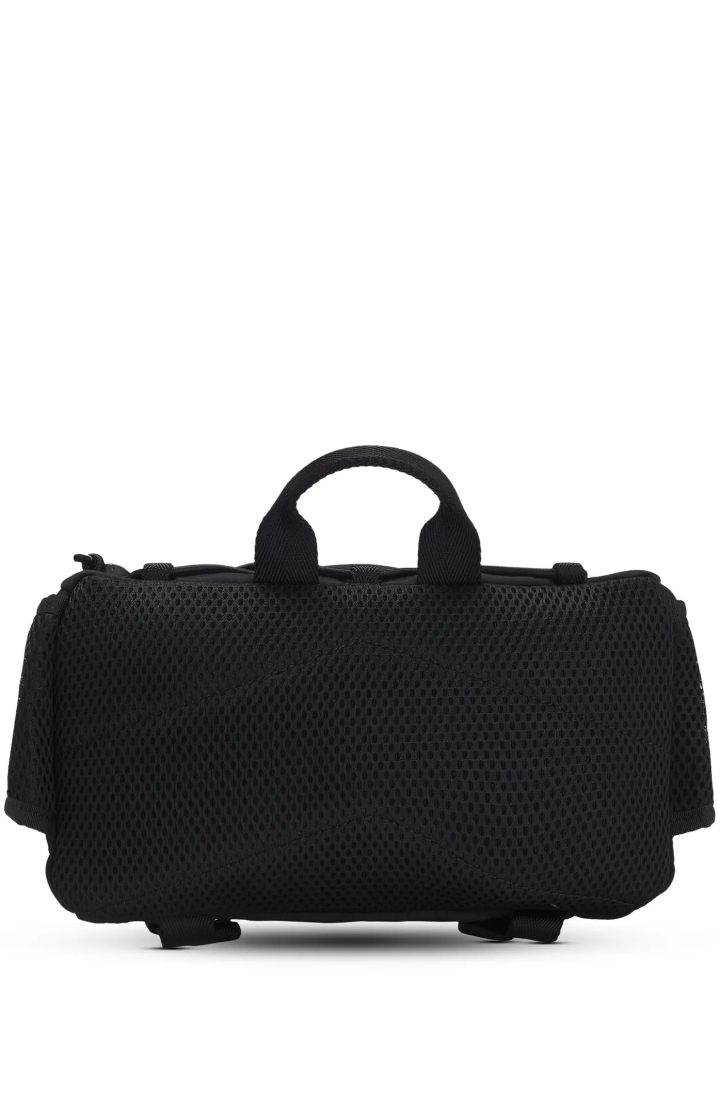 Gürteltasche mit blauem Logo-Label