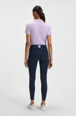High-Waist Reitsport-Leggings aus Power-Stretch-Gewebe