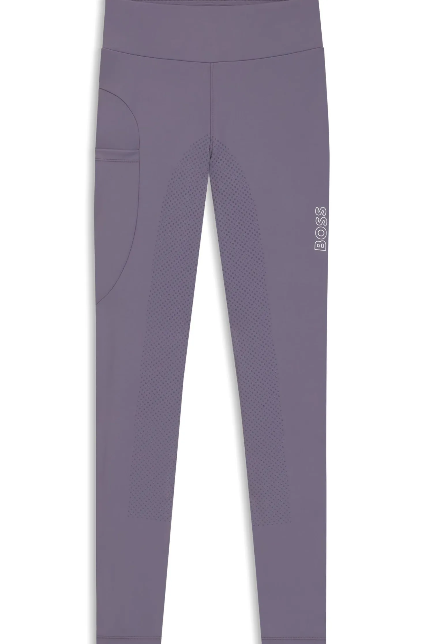 High-Waist Reitsport-Leggings aus Power-Stretch-Gewebe