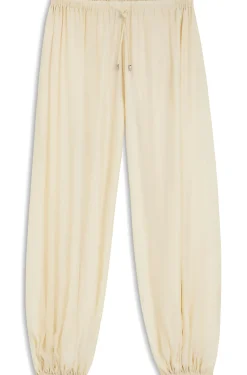 Hose mit weitem Beinverlauf und Modal-Anteil