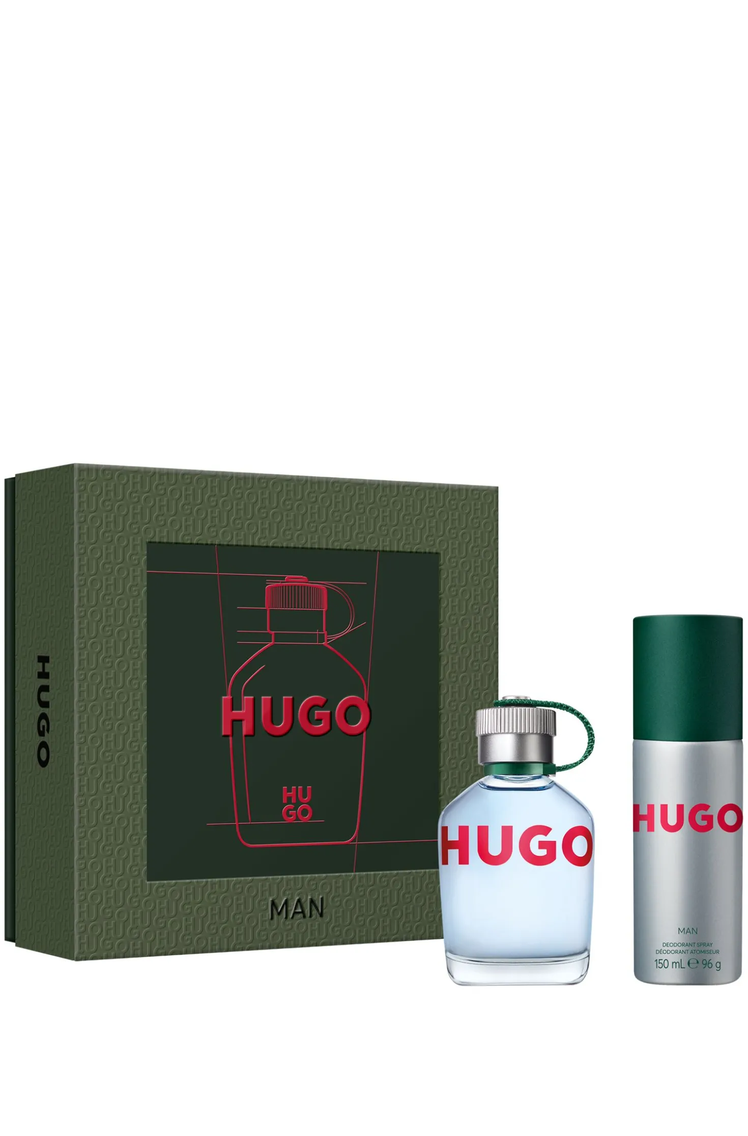 HUGO Man Eau de Toilette 75 ml Geschenk-Set