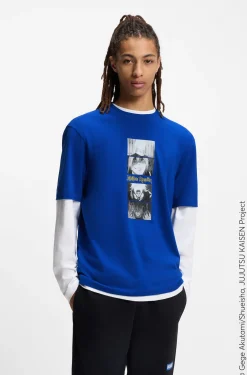 HUGO x Jujutsu Kaisen T-Shirt mit Print