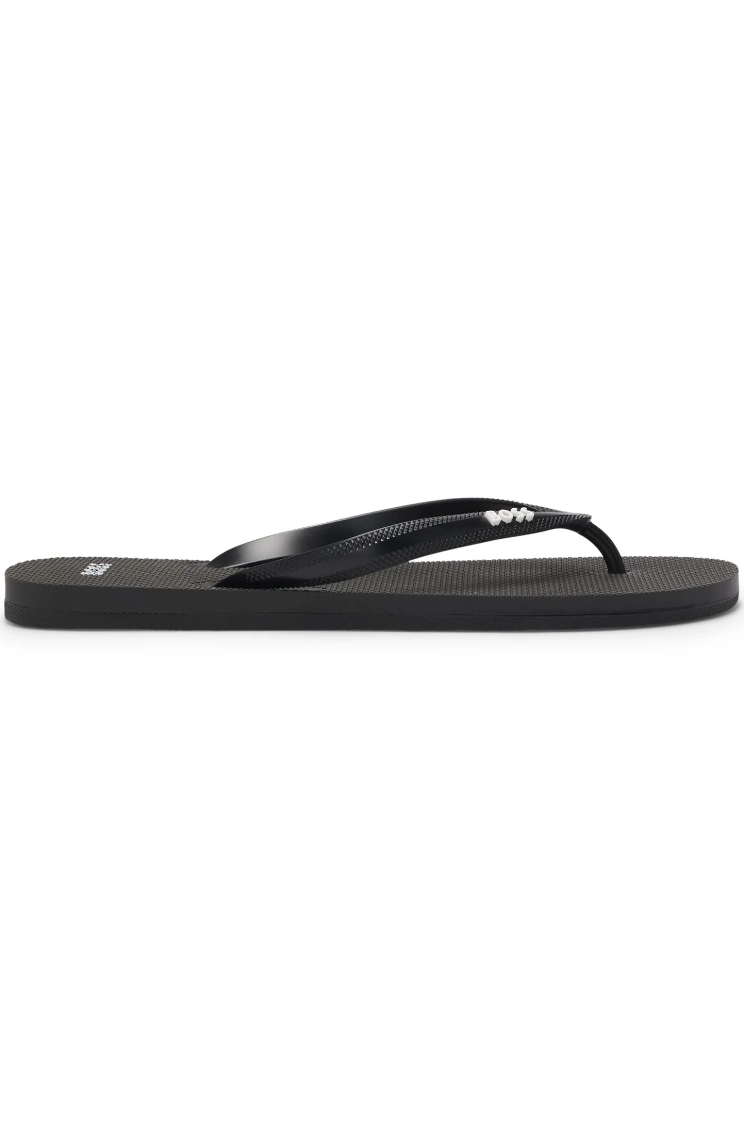 In Italien gefertigte Flip-Flops mit kontrastfarbenem Logo-Detail