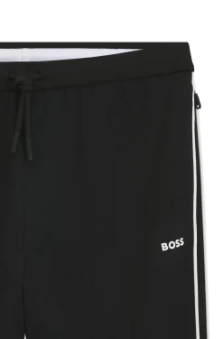 Jogginghose aus Dreiecks-Jacquard mit gummiertem Logo