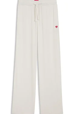 Jogginghose aus Stretch-Modal mit Herz-Logo