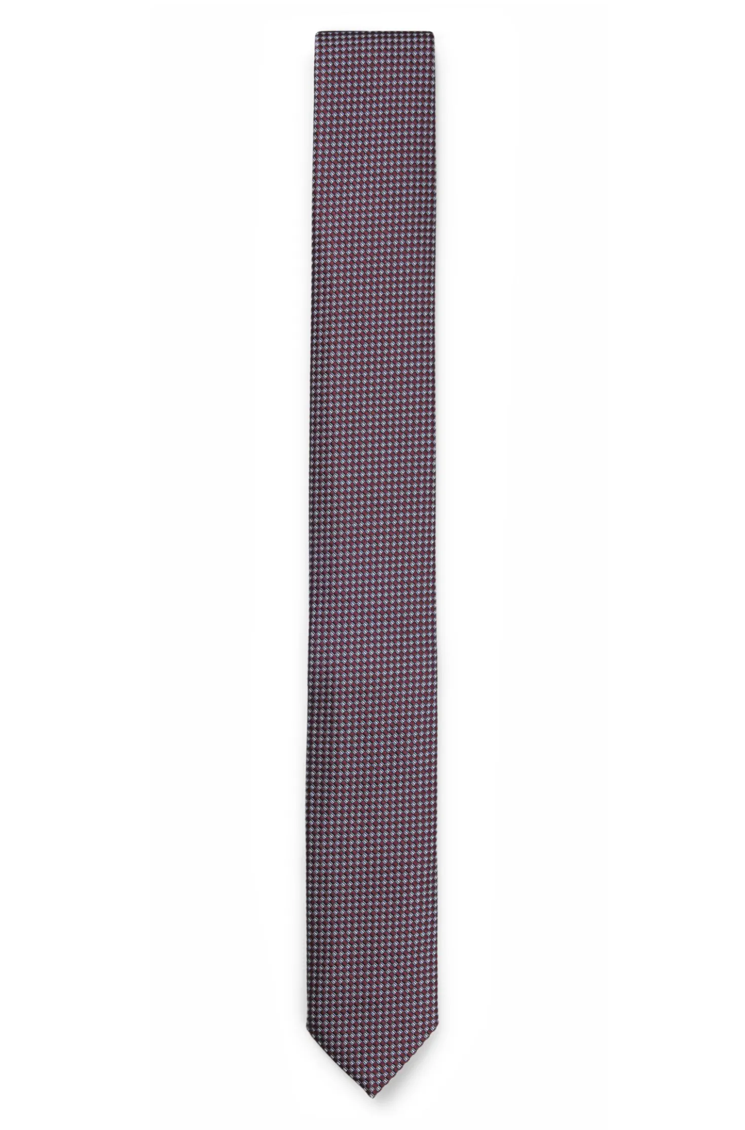 Krawatte aus gemustertem Seiden-Jacquard
