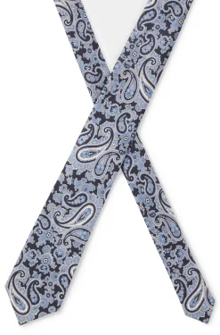 Krawatte aus reiner Seide mit Paisley-Print