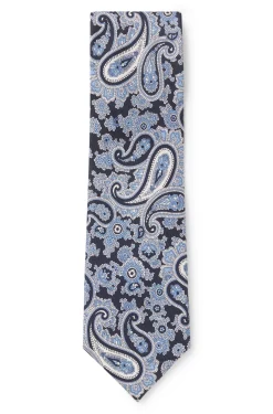 Krawatte aus reiner Seide mit Paisley-Print