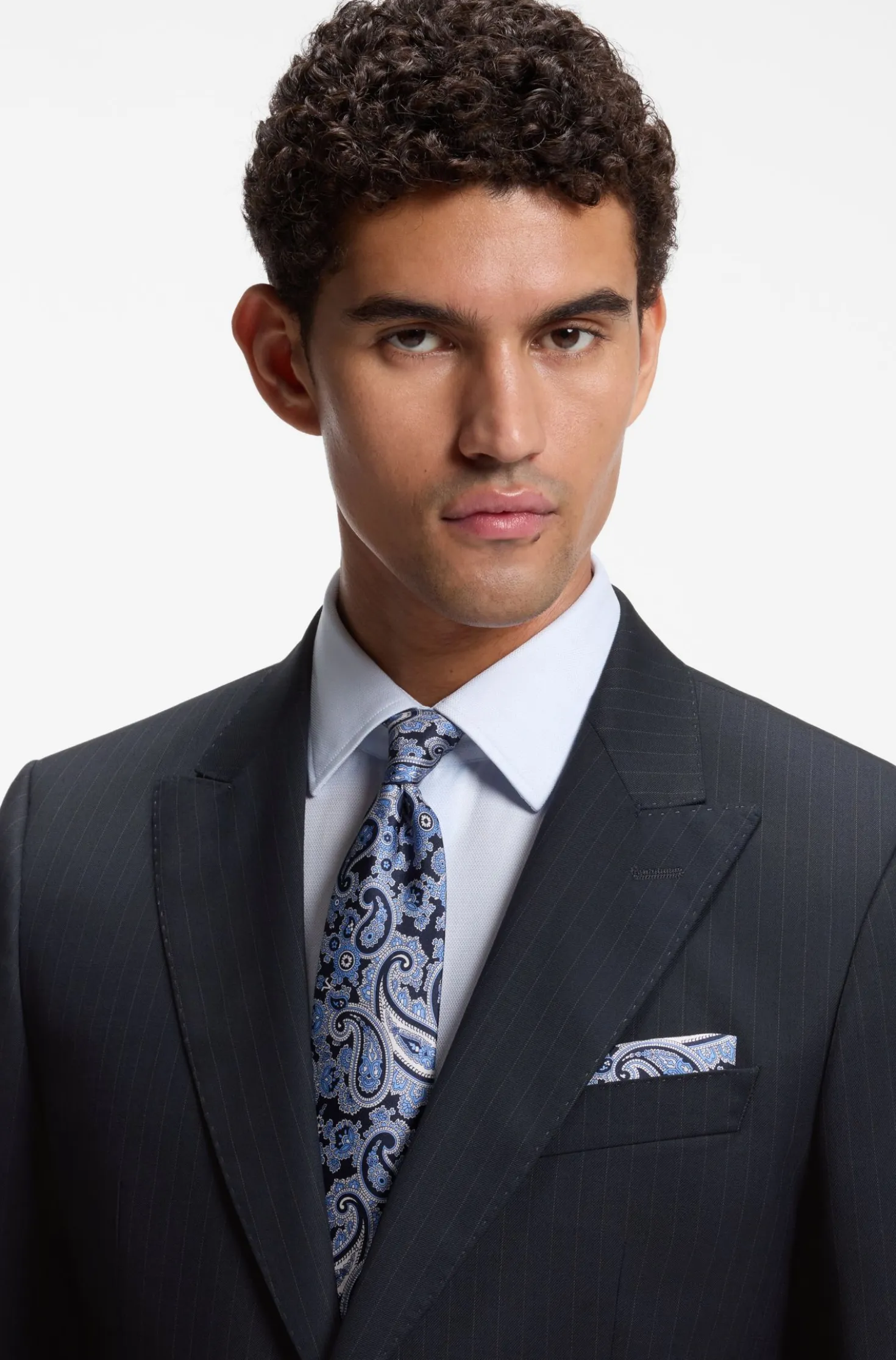 Krawatte aus reiner Seide mit Paisley-Print