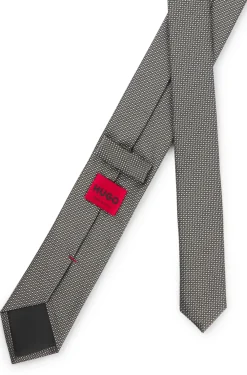 Krawatte aus Seide mit Jacquard-Webstruktur