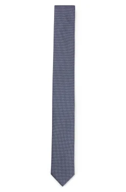 Krawatte aus Seide mit Jacquard-Webstruktur
